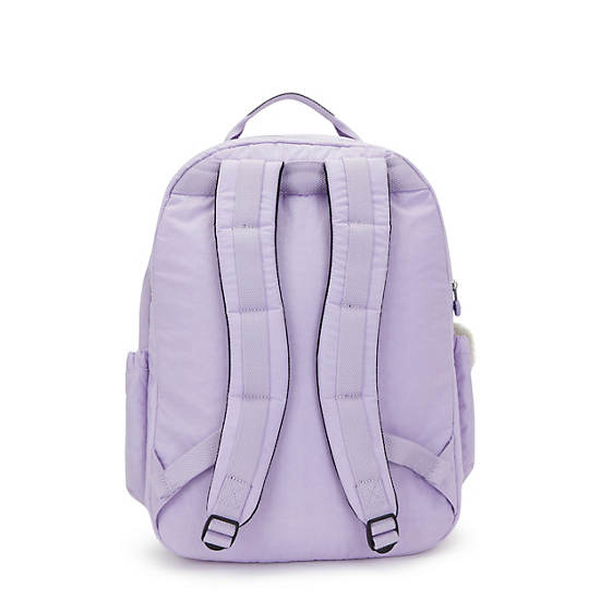 Seoul Extra Large 17" Laptop Backpack, Bridal Lavender, large