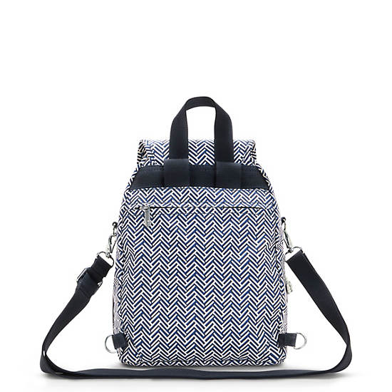 Firefly Up Printed Convertible Backpack, Urban Chevron, large
