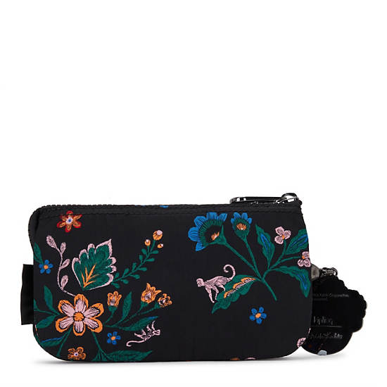 Frida Kahlo Creativity Large Pouch, FK Floral, large Frida Kahlo Creativity Large Pouch, FK Floral, large