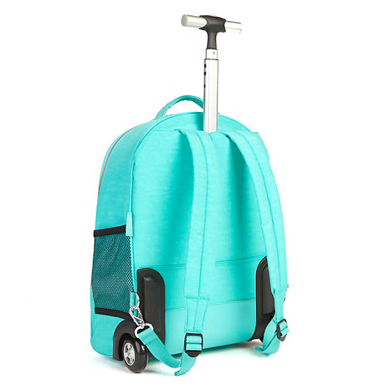 Sausalito Rolling Backpack, Soft Dot Blue, large