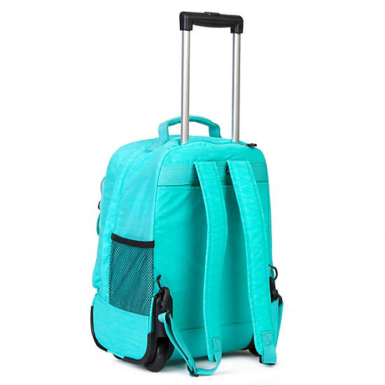 Sanaa Large Rolling Backpack, Soft Dot Blue, large