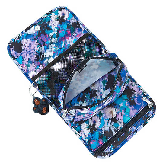 Dey Printed Roll-Up Case, Metallic Mauve, large Dey Printed Roll-Up Case, Metallic Mauve, large