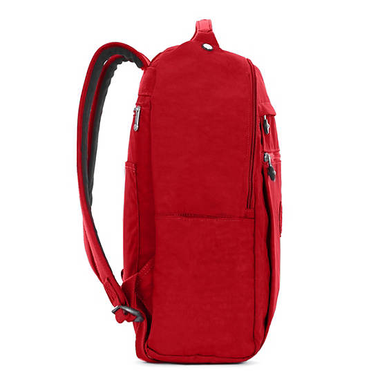 Micah Large 15" Laptop Backpack, Beet Red, large
