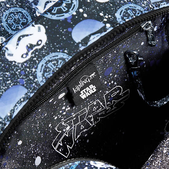 Star Wars City Pack Printed Medium Backpack, Tie Dye Blue Lacquer, large