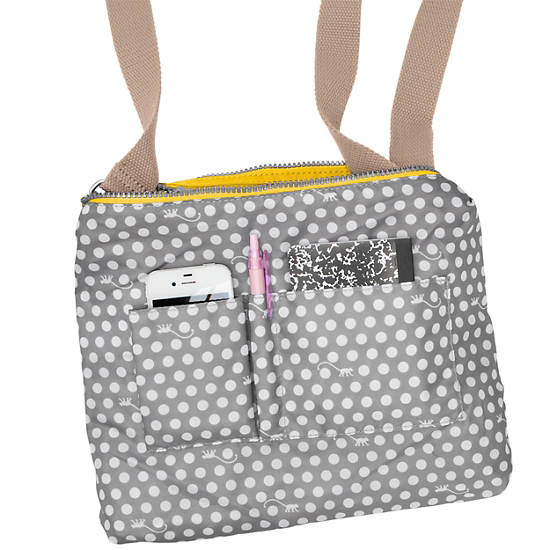 Alvar Metallic Crossbody Bag, Melange Block, large Alvar Metallic Crossbody Bag, Melange Block, large