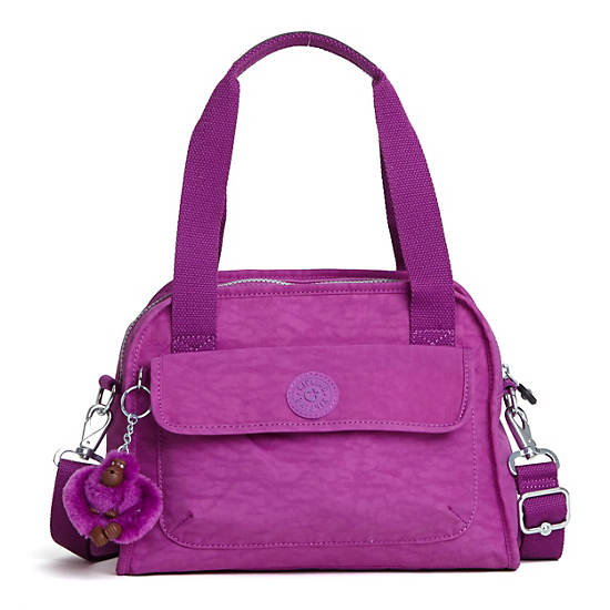 Tessa Handbag & Pouch, Purple Q, large