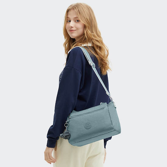 Elysia Shoulder Bag, Relaxed Grey, large