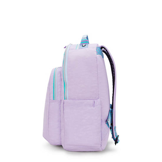 Seoul Large 15" Laptop Backpack, Lavender Combo, large