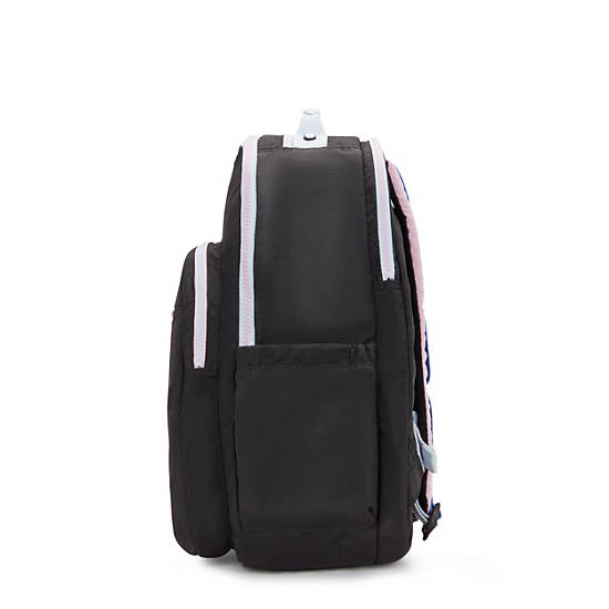 Seoul Extra Large 17" Laptop Backpack, True Black Mix, large