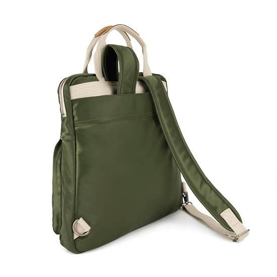 Komori Small Tote Backpack, Elevated Green, large