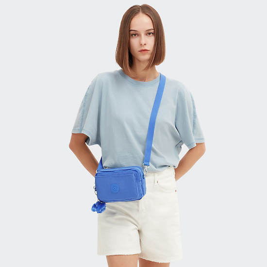 Abanu Multi Convertible Crossbody Bag, Havana Blue, large