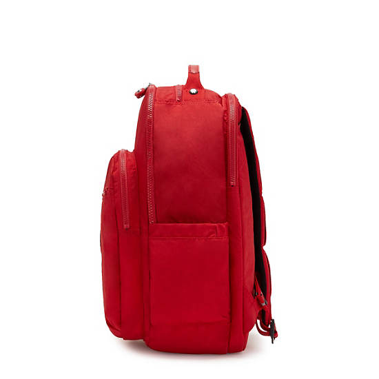 Seoul Extra Large 17" Laptop Backpack, Cherry Tonal, large