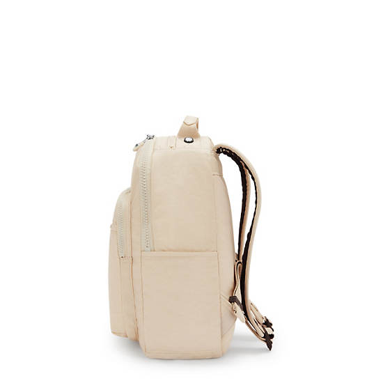 Seoul Small Tablet Backpack, Back To Beige, large