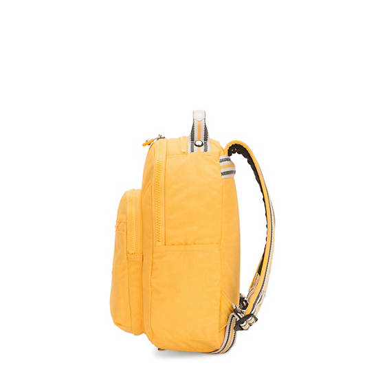 Seoul Small Tablet Backpack, Vivid Yellow, large