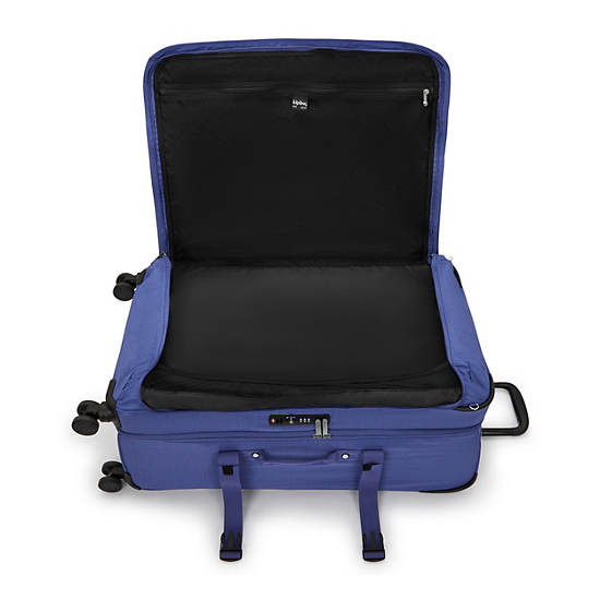 Spontaneous Large Rolling Luggage, Ocean Blue, large