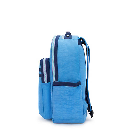 Seoul Large 15" Laptop Backpack, WavePop Bouncy Blue, large
