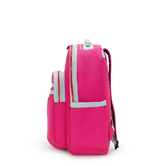Seoul Large 15" Laptop Backpack, WavePop Azalea Pink, large