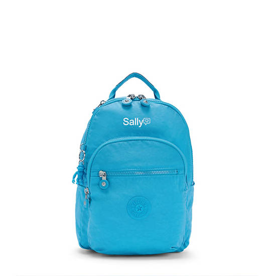Seoul Small Tablet Backpack, Pool Blue, large