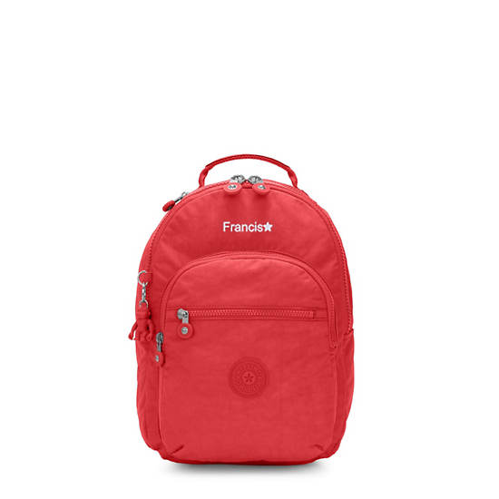 Seoul Small Tablet Backpack, Coral Fun, large