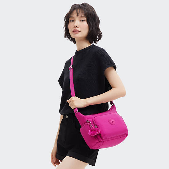 Gabb Small Crossbody Bag, Glowing Fuchsia, large