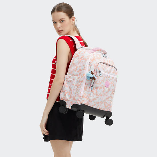 New Zea Printed 15" Laptop Rolling Backpack, Cup Cake Love, large