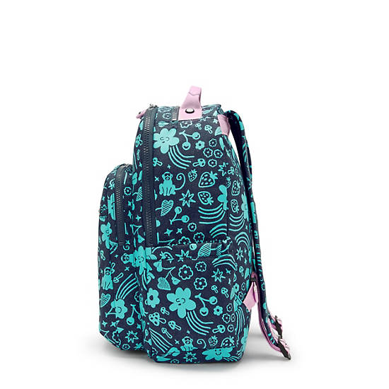 Seoul Large Printed 15" Laptop Backpack, Magical Print, large