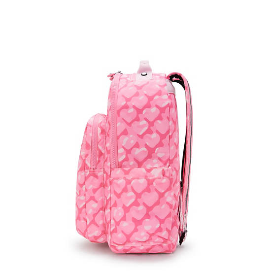 Seoul Large Printed 15" Laptop Backpack, Adorable Hearts, large