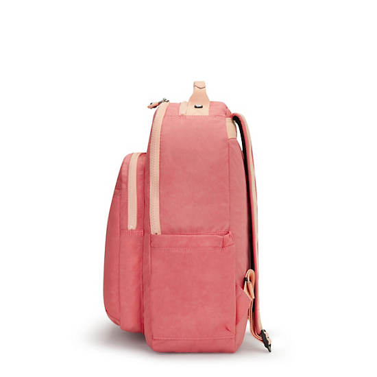 Seoul Large 15" Laptop Backpack, Joyous Pink, large