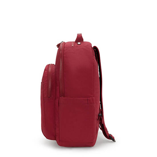 Seoul Large 15" Laptop Backpack, Funky Red, large