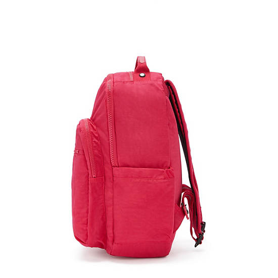 Seoul Large 15" Laptop Backpack, Wistful Pink Metallic, large