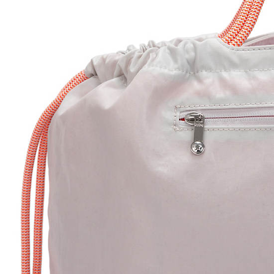 Konawa Tote Bag, Vivid White Lacquer, large