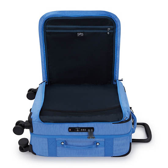 Spontaneous Small Rolling Luggage, Cocktail Blue, large