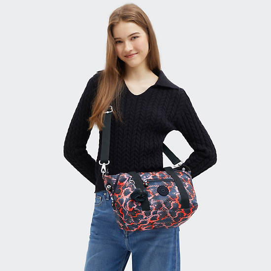 Art Mini Printed Shoulder Bag, Cobra Diva, large