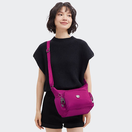 Gabb Small Crossbody Bag, Fuchsia Night, large