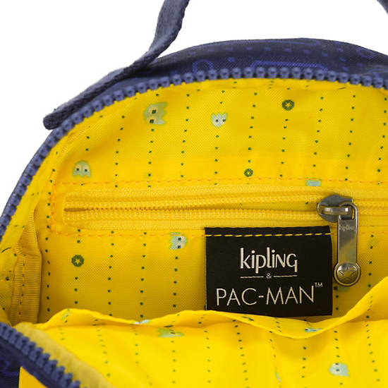 Pac-Man Tay Crossbody Bag, Soft Yellow, large