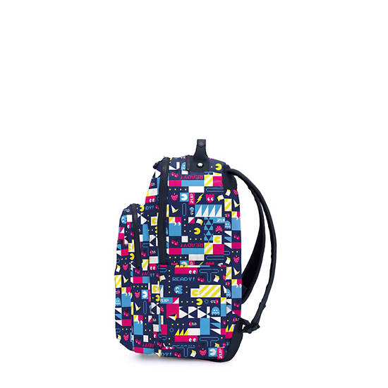Seoul Small Pac-Man Tablet Backpack, Pacman BTS, large
