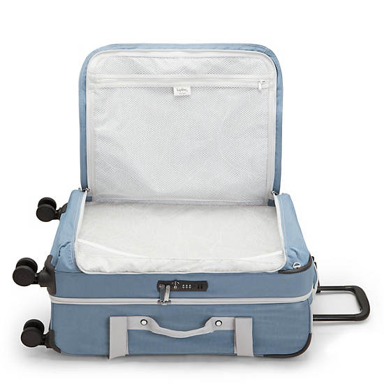 Spontaneous Medium Rolling Luggage, Brush Blue C, large
