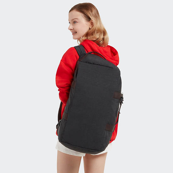 Jonis Small Laptop Duffle Backpack, Black Noir, large