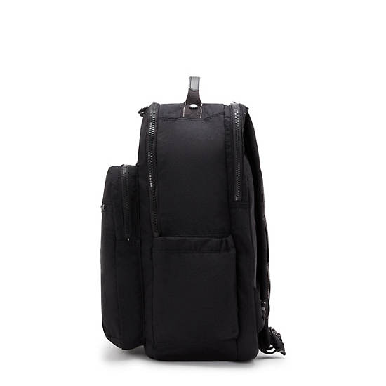 Seoul College 17" Laptop Backpack, True Black, large