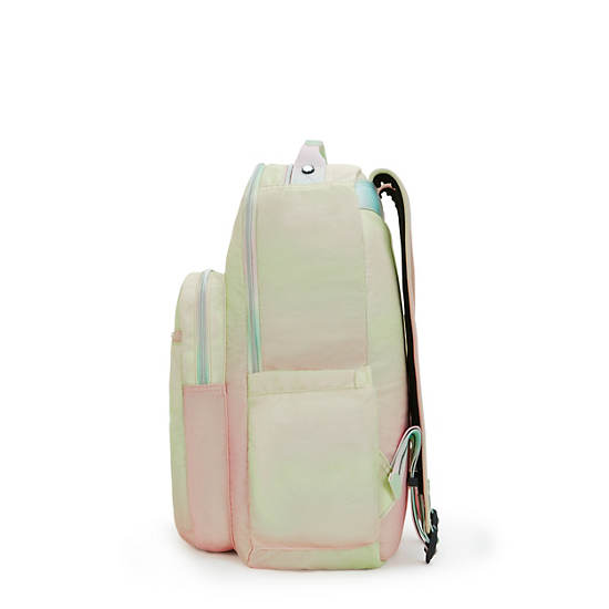Seoul Large Printed 15" Laptop Backpack, Gradient Combo, large