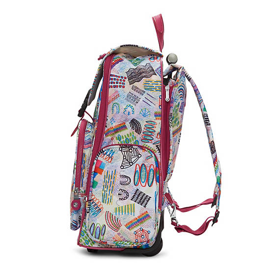 Alcatraz II Printed Rolling Laptop Backpack, Popsicle Pouch, large