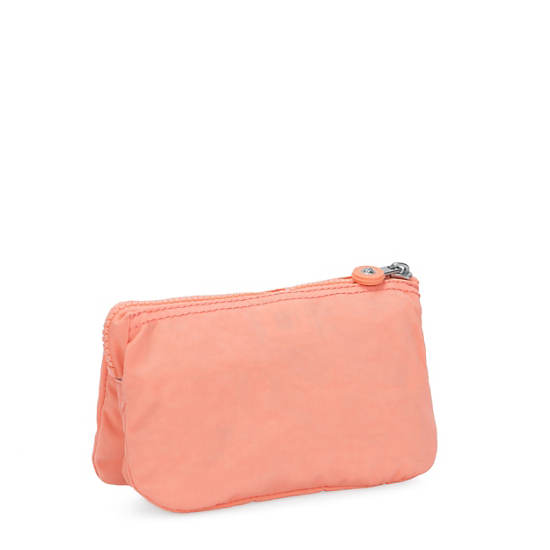 Creativity Large Pouch, Peachy Coral, large