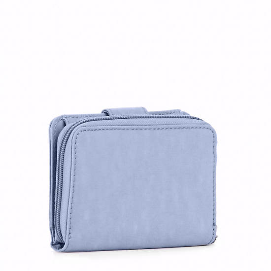 New Money Small Credit Card Wallet, Bridal Blue, large