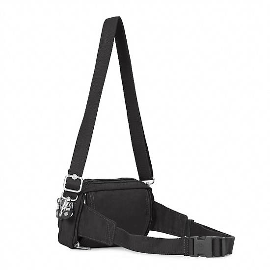 Merryl 2-in-1 Convertible Crossbody Bag, Black Tonal, large