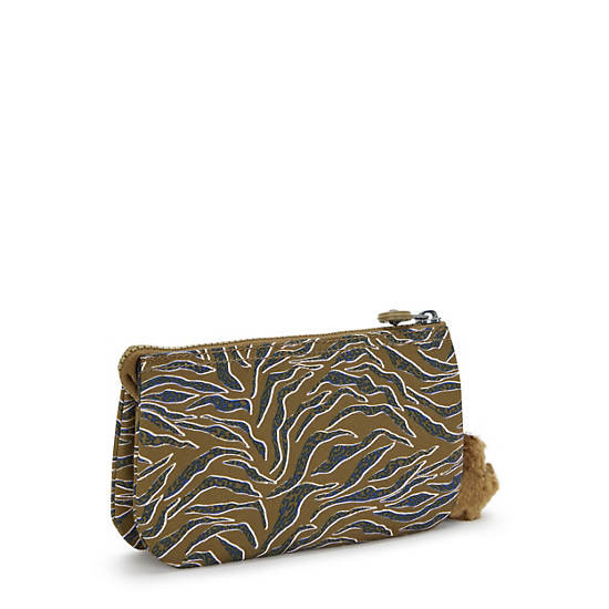 Creativity Large Printed Pouch, Undersea Leaves, large