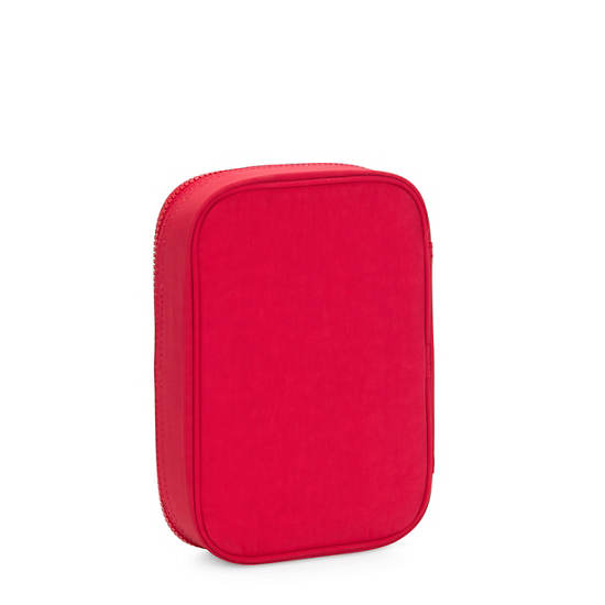 100 Pens Case, Red Rouge, large