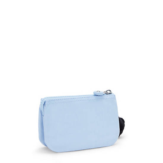 Creativity Small Pouch, Cloudy Sky Blue, large