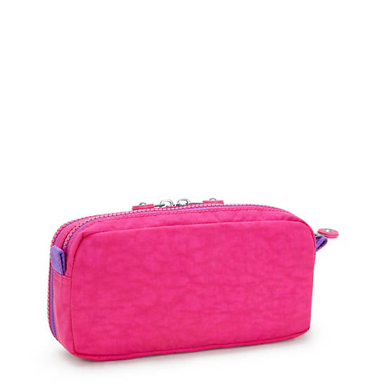 Chap Pencil Case, Azalea Pink, large