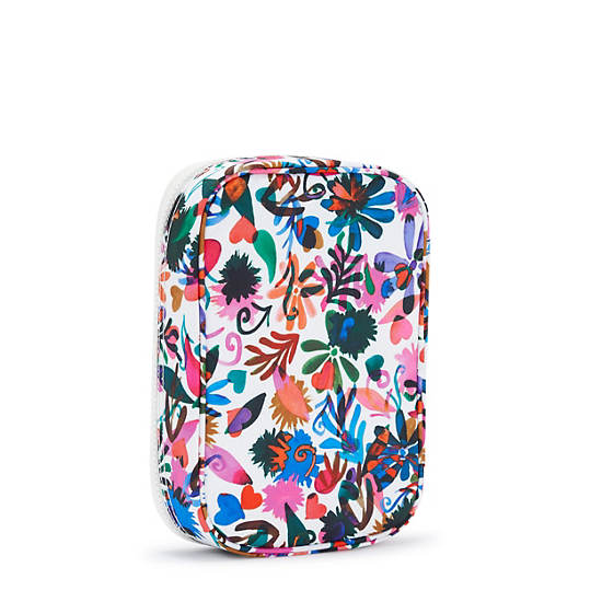100 Pens Printed Case, Berry Floral, large