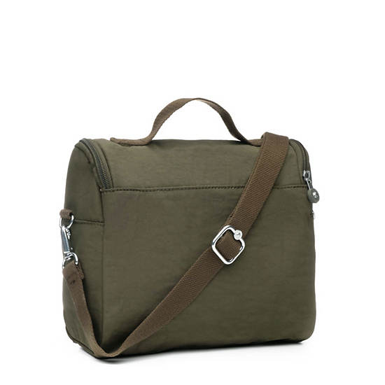 Kichirou Lunch Bag, Jaded Green Tonal Zipper, large